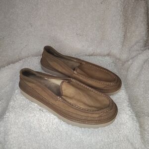 UGG Women's Tan Slip-On Loafers
